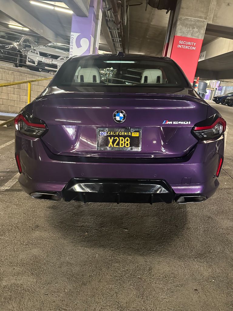 Purple BMW M240i