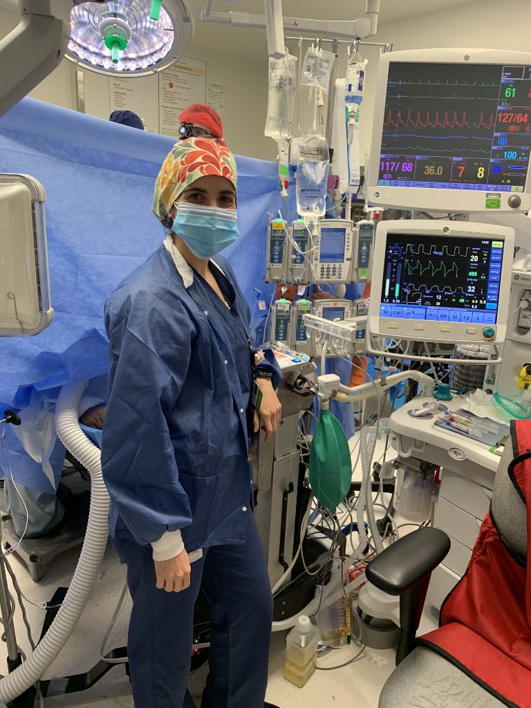 Dr. Ratto in operating room